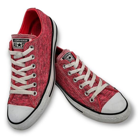 Converse All Star Women's CT OX Heather Pink /White Sneaker - Size 8 557962F - Picture 2 of 8
